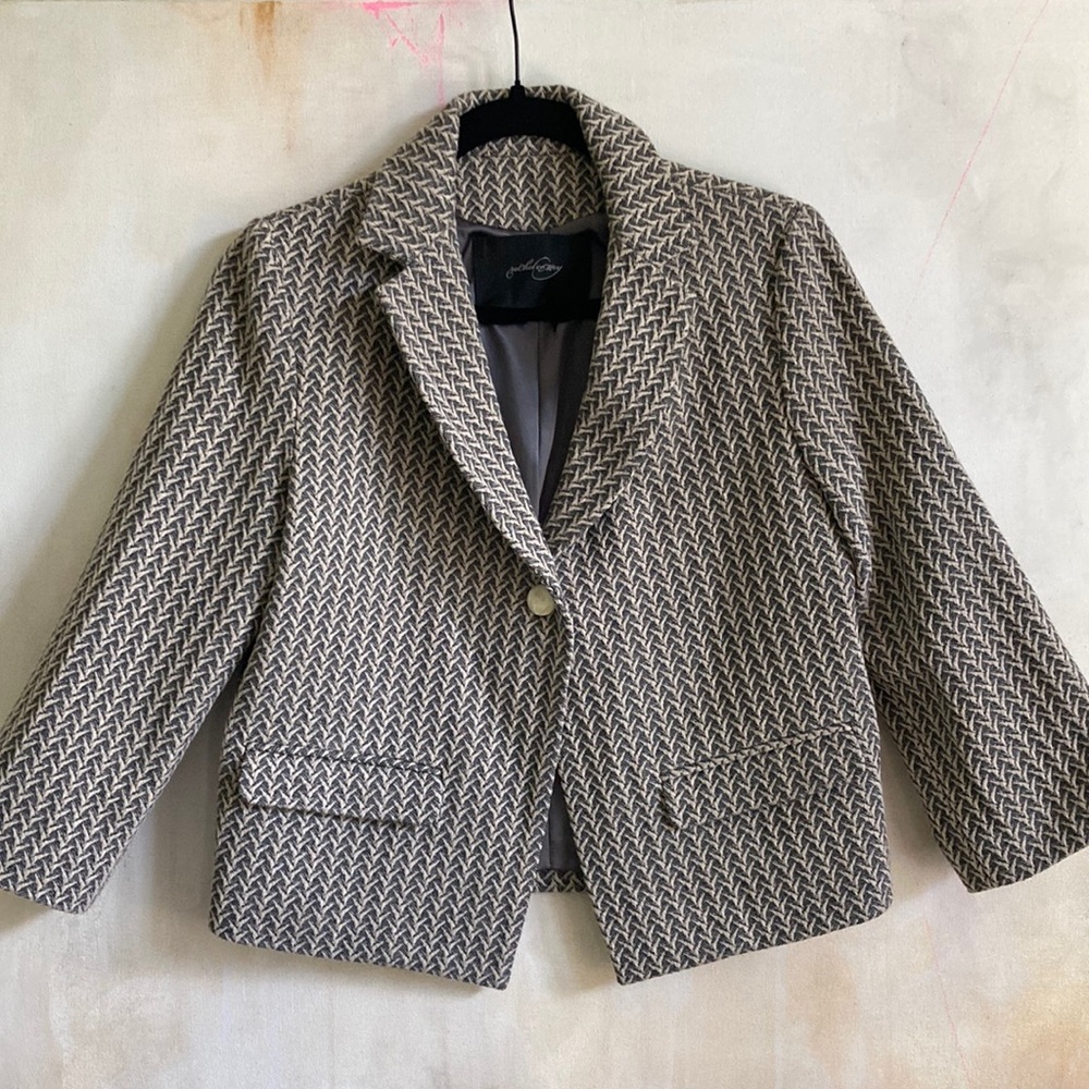 Rachel Comey Gray Tweed Blazer